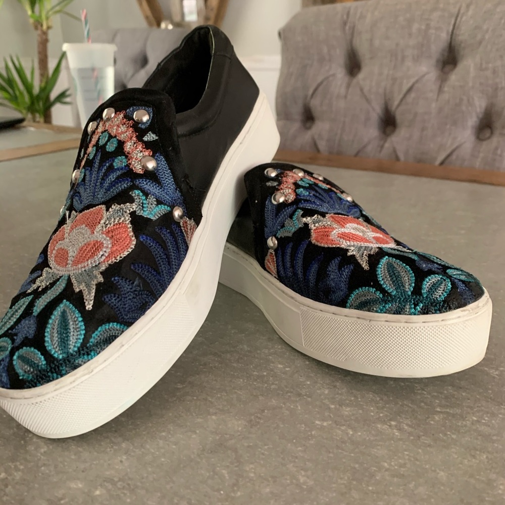 Rebecca Minkoff Embellished Platform Sneakers